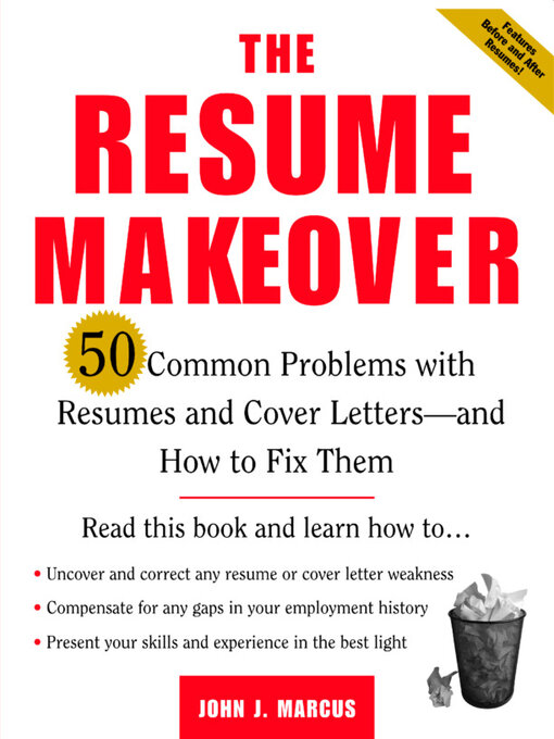 Title details for The Resume Makeover by John Marcus - Wait list